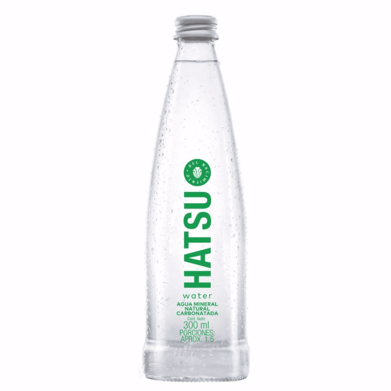 Agua Botella con Gas 300 ml