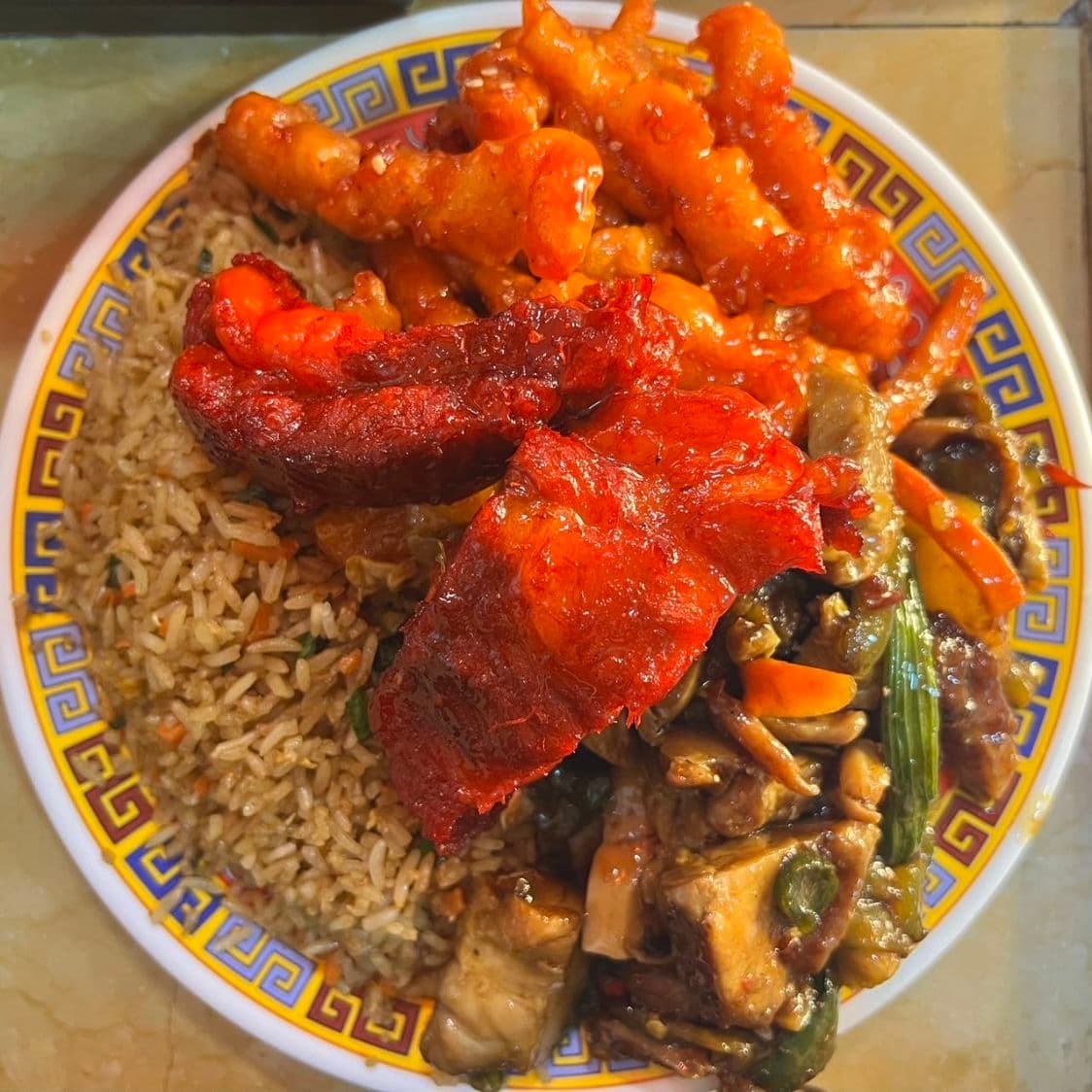 Arroz con 3 Guisados