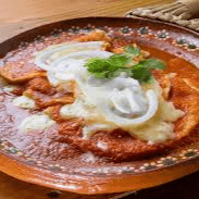 Enchiladas Rojas de Queso