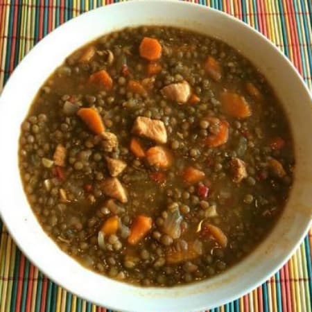 Lentejas con Pollo