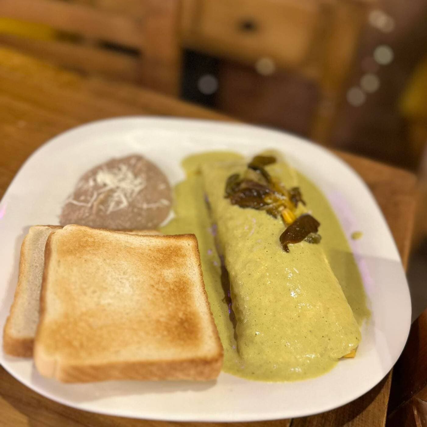 Omelette Poblano