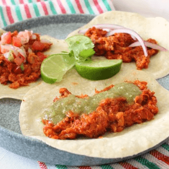 Taco de Maíz Chicharrón Prensado