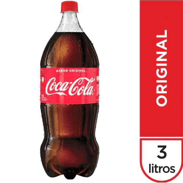 Refresco Coca Cola 3 litros