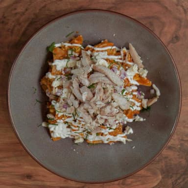 Chilaquiles Verdes con Pollo