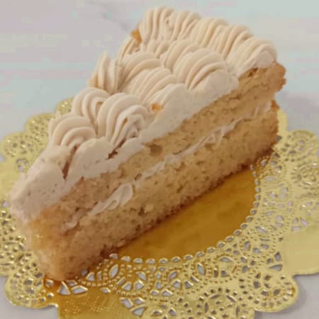 Pastel de Almendra en Rebanada