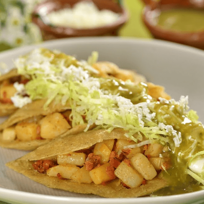 quesadilla de papas