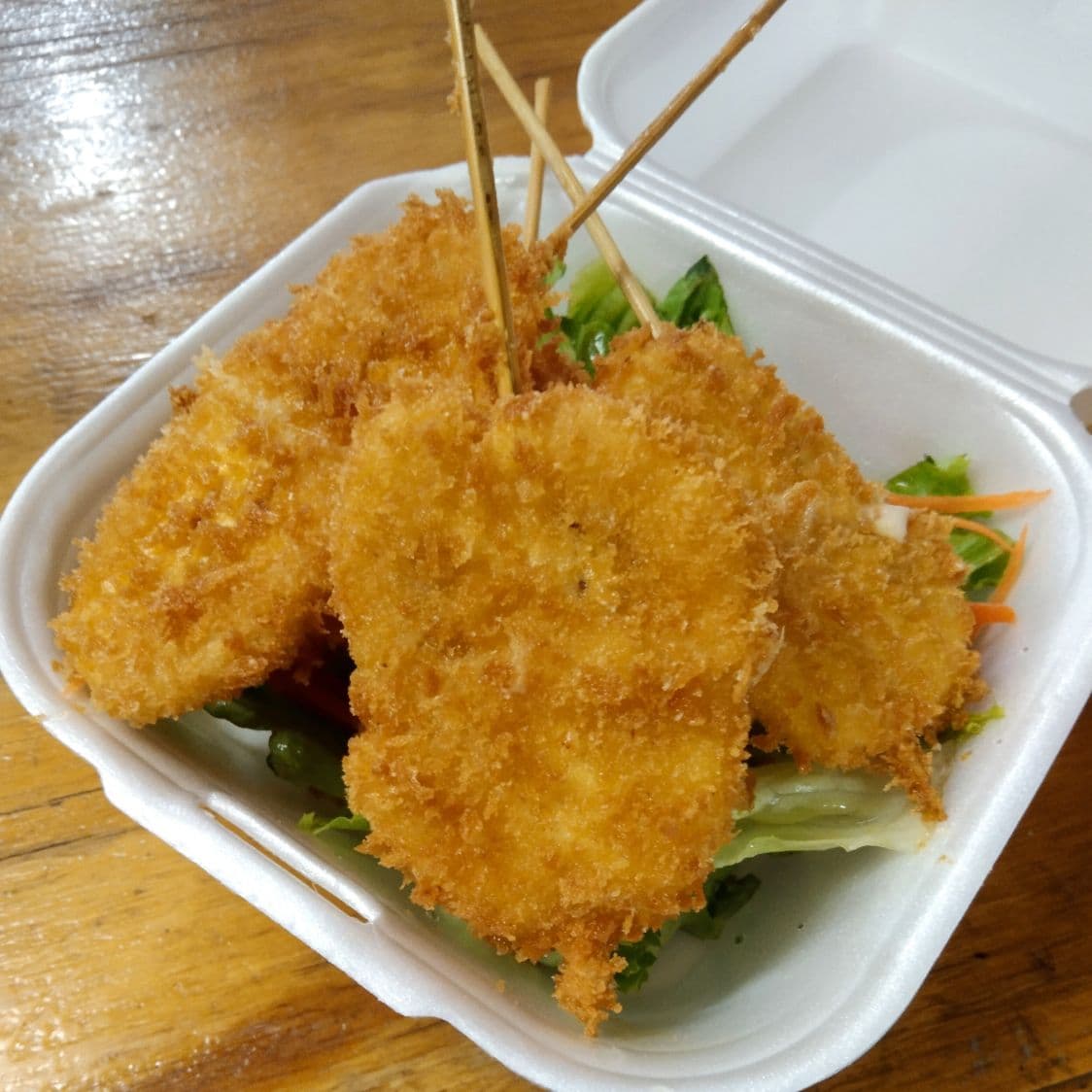 Combo Kushiage de Queso