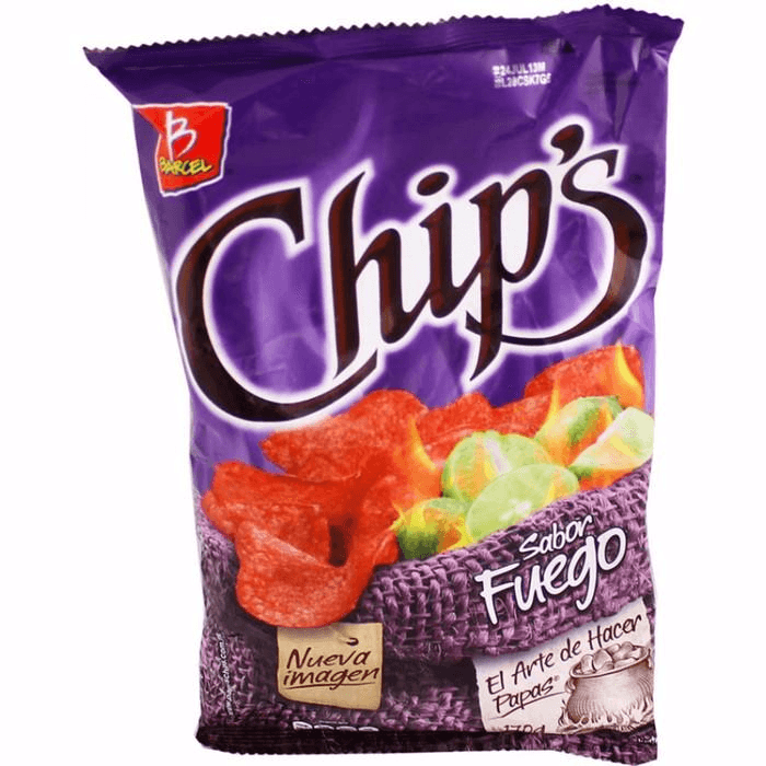 CHIPS FUEGO 72GR PRODUCTO LINEA BARCEL