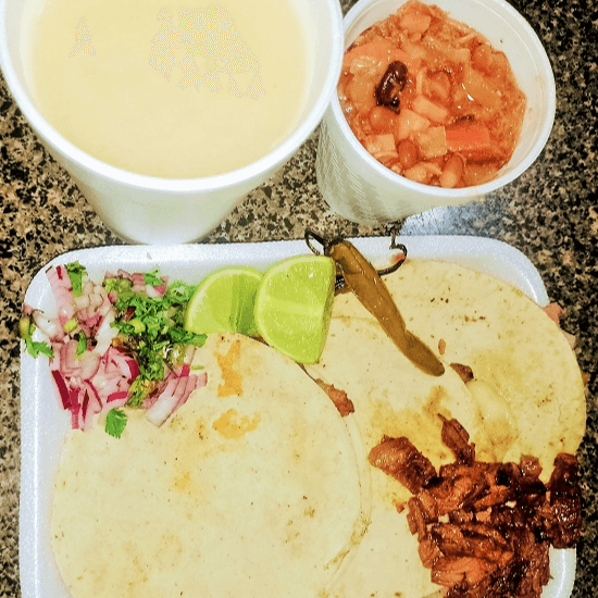 (2) Alambre +Gringa Doble+ Charros+ Bebidas