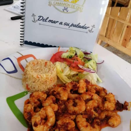 Camarones a la Diabla