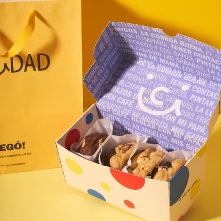 Caja X4 Mega Cookies