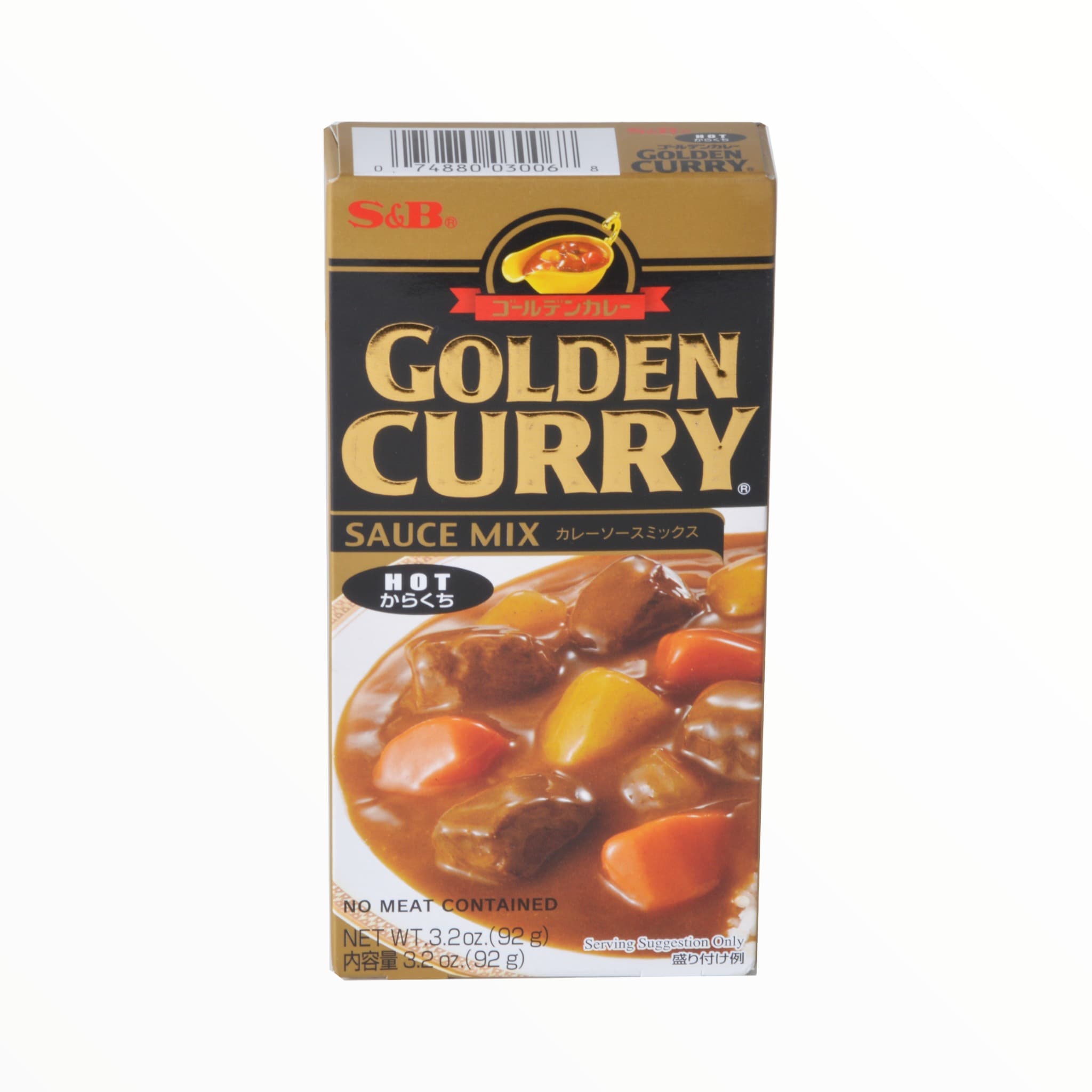 Sazonador Golden Curry S&B 92 g - SE-SYE550-6372