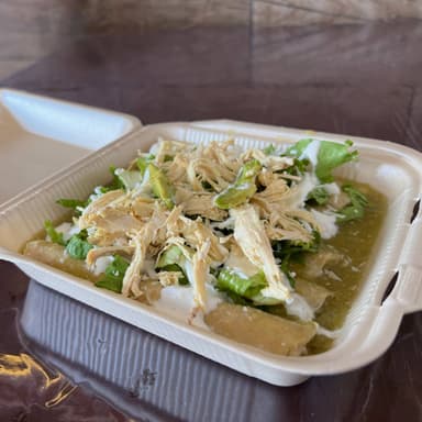 Enchiladas con Pollo