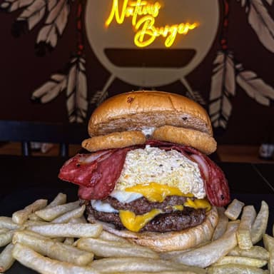 Hamburguesa SUPER NATIVA + PAPA A LA FRANCESA