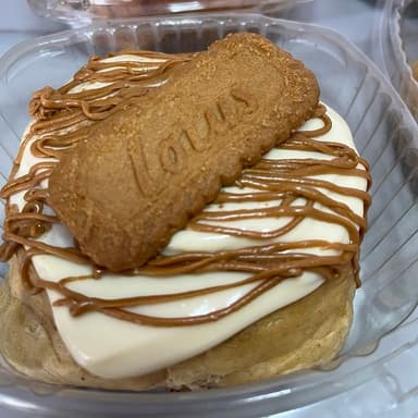 Rol de canela Lotus Biscoff