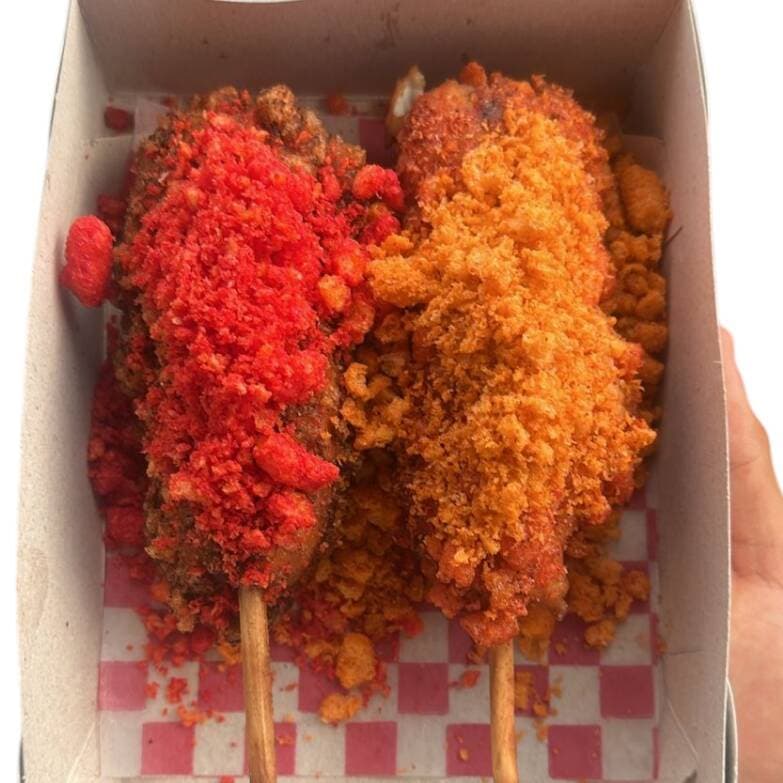 Combo Cheeto flamming y Dorito nacho