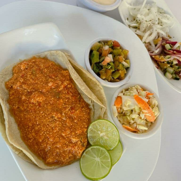 Taco de Hueva Guisada
