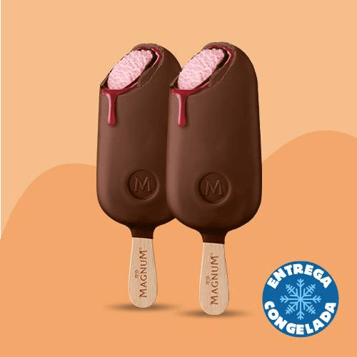 Magnum Double Frambuesa (2 pzas)