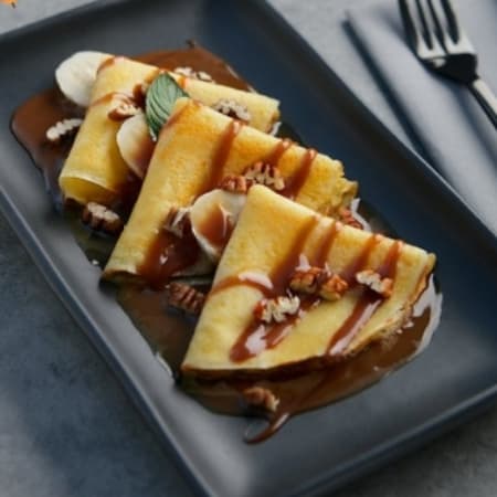 Crepa de Cajeta con Nuez