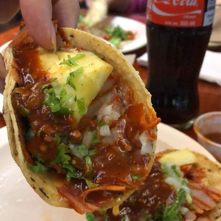 Taco Doble Tortilla