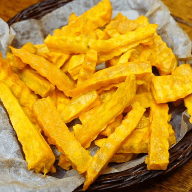 porcion de camote frito