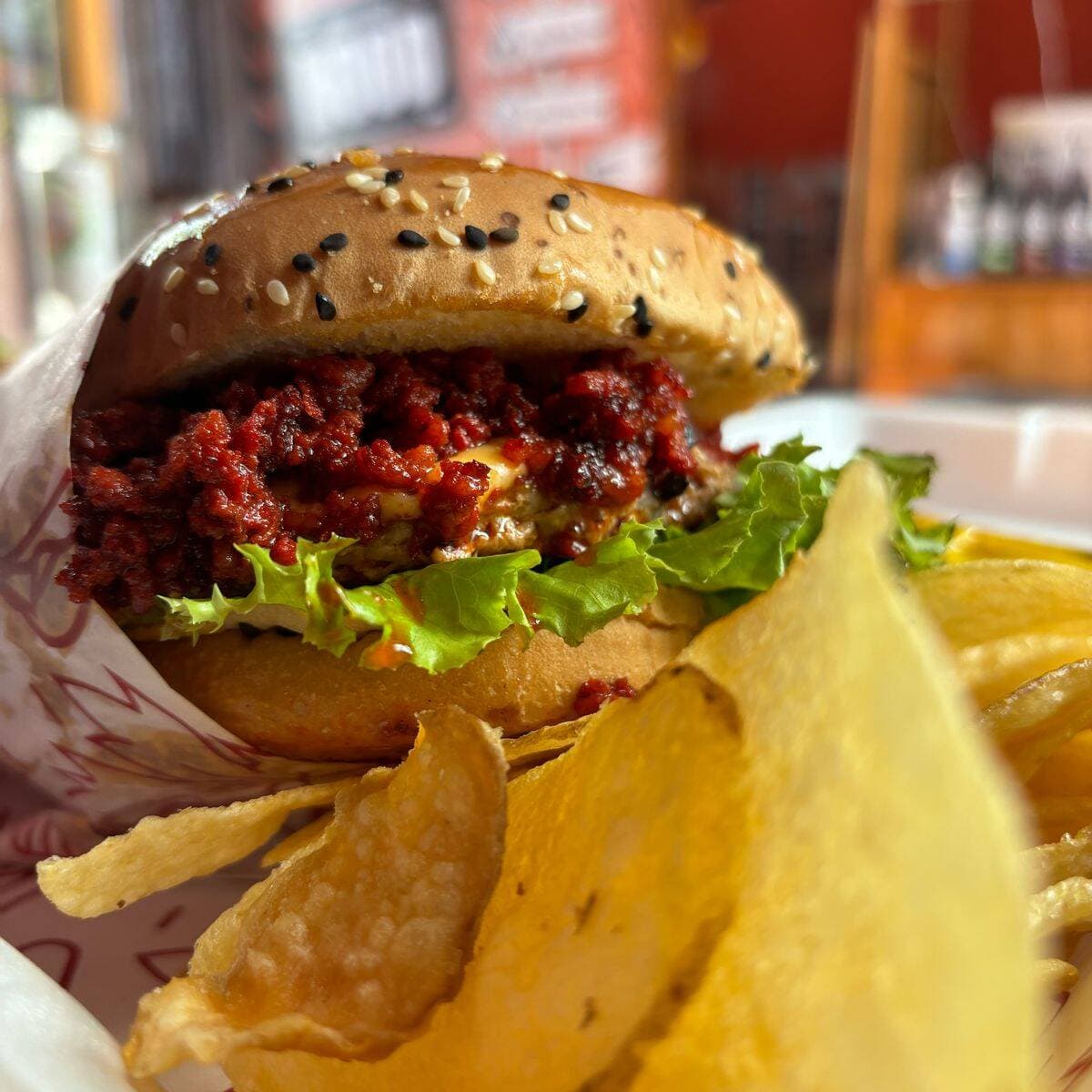 Hamburguesa de Chorizo