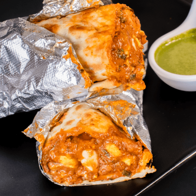 Vegetable Korma Burrito