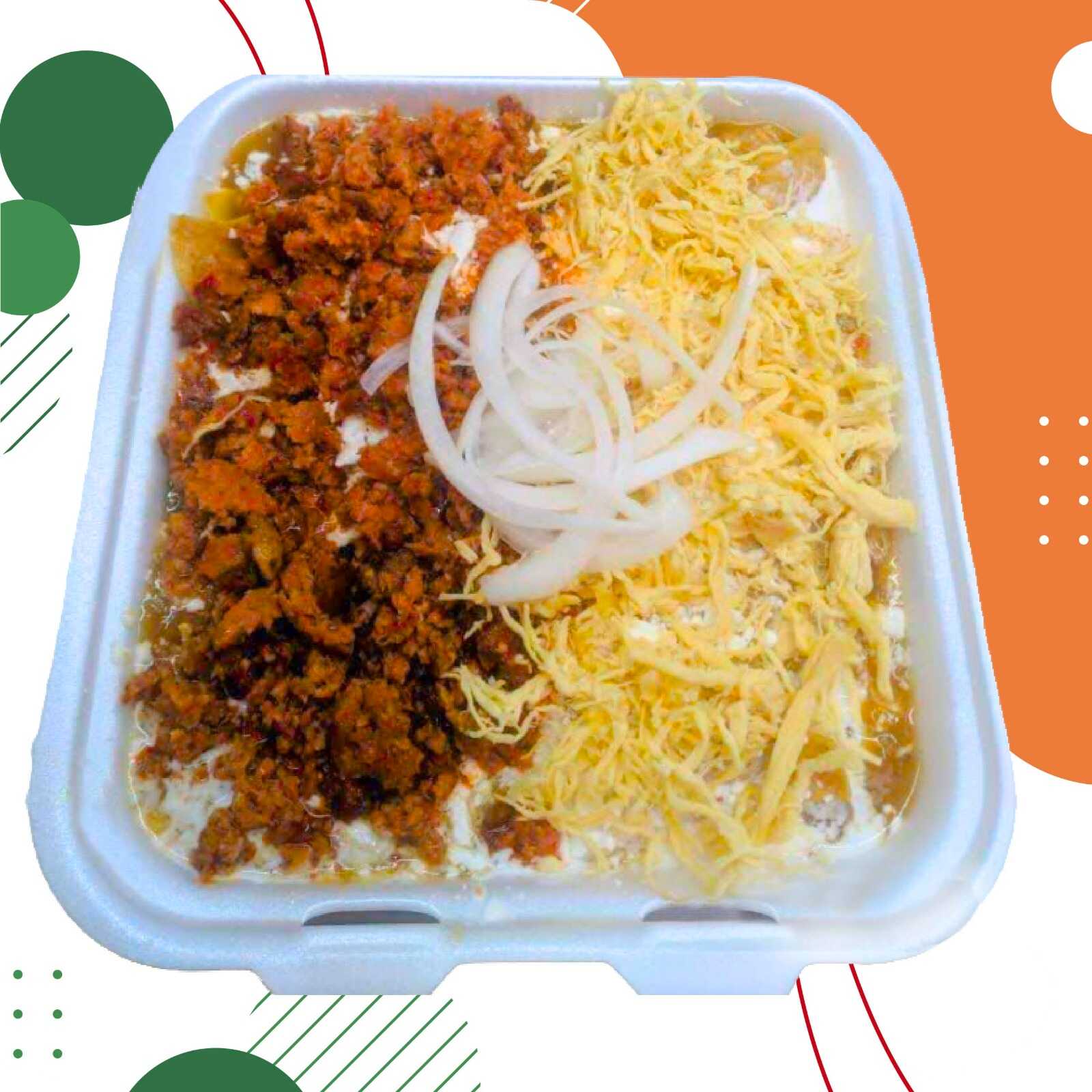 Chilaquiles con Longaniza y Pollo