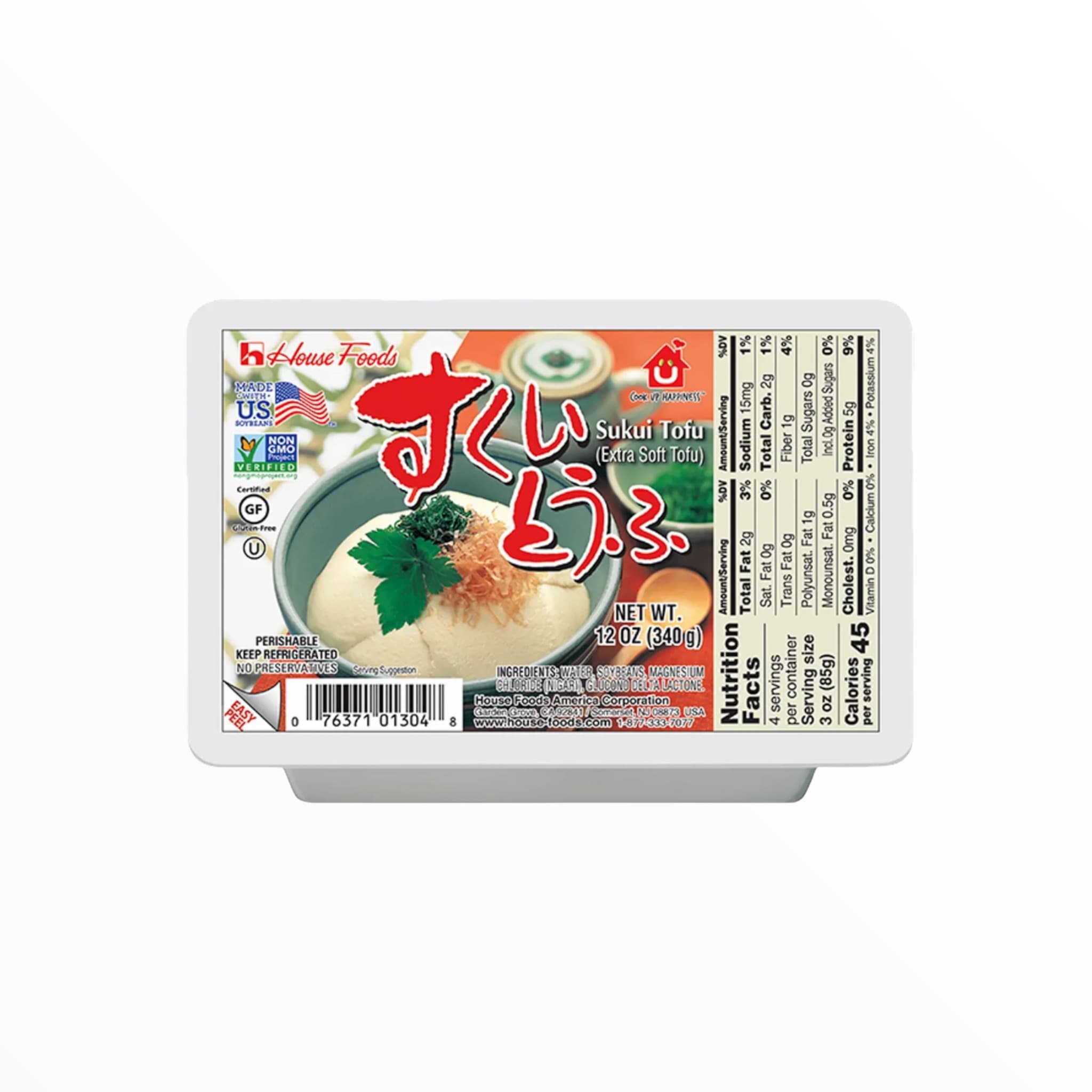 Hinoichi Tofu Sukui House 340 g - RE-TQO702-0586