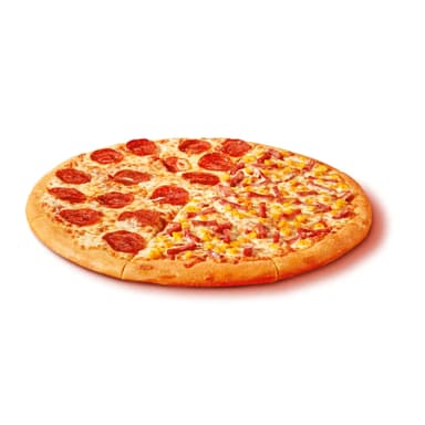 🥇PROMO: Pizza 2 porciones + 2 gaseosas 250 ml