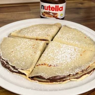 Crepas de NUTELLA con Queso.