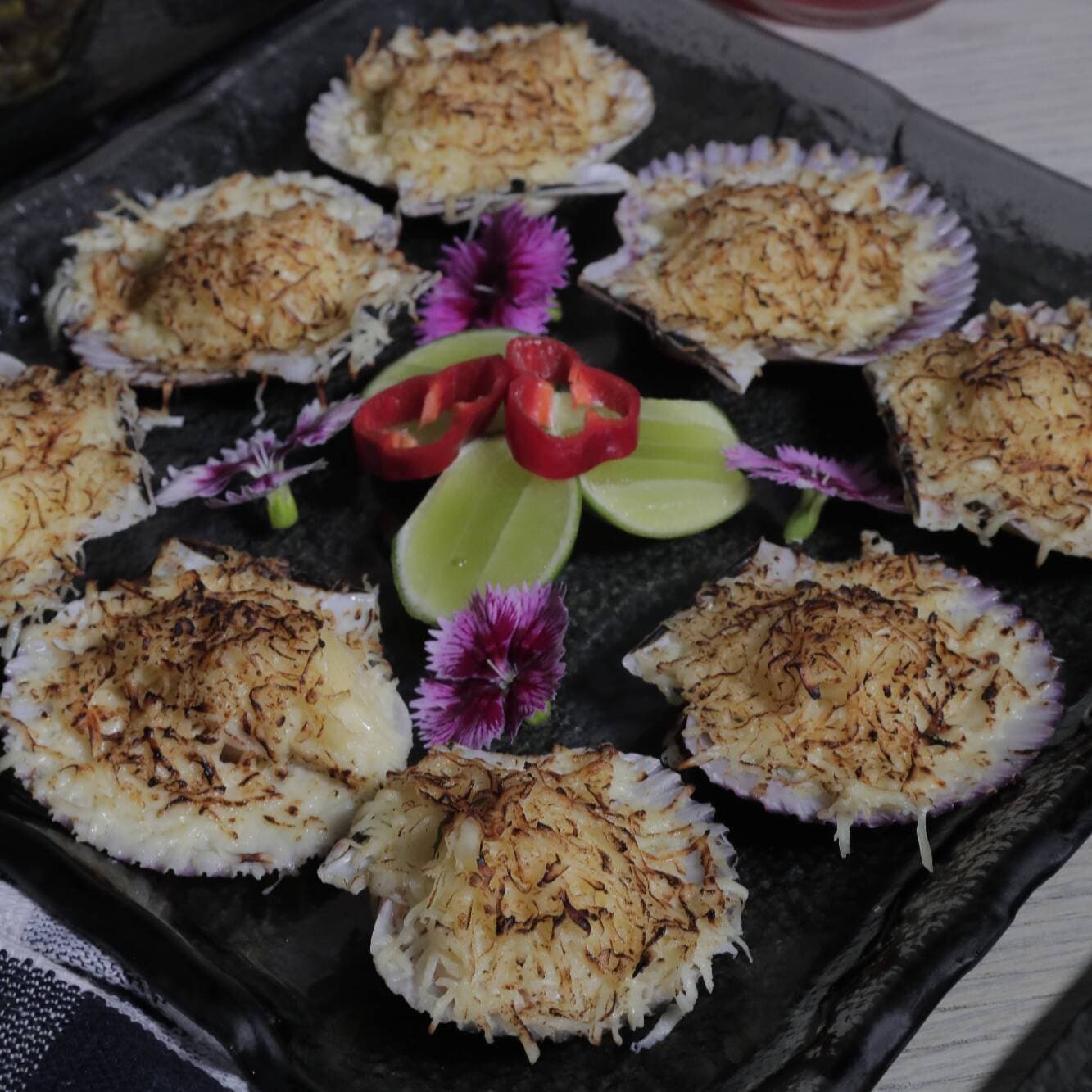Conchitas a la Parmesana