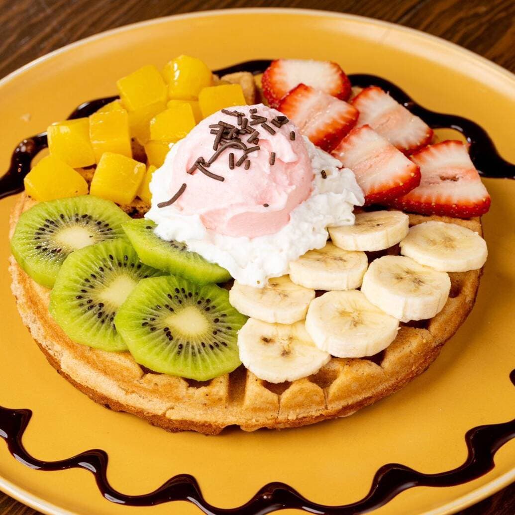 Waffle Frutal