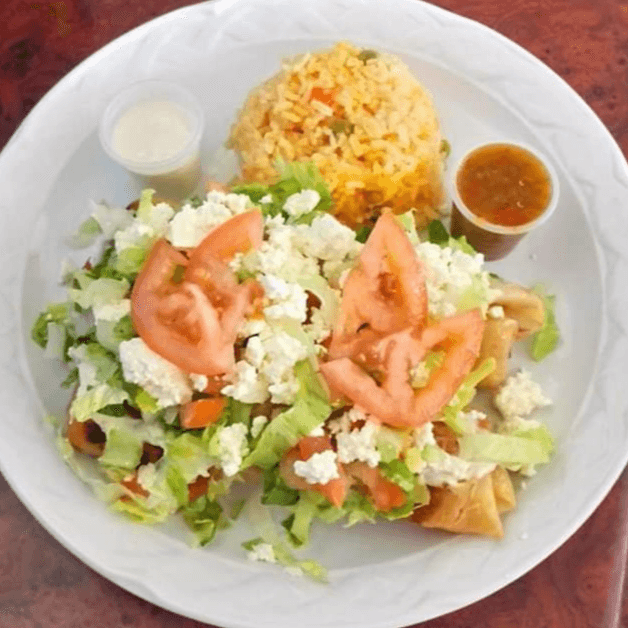 CHIMICHANGAS DE CARNE DESHEBRA