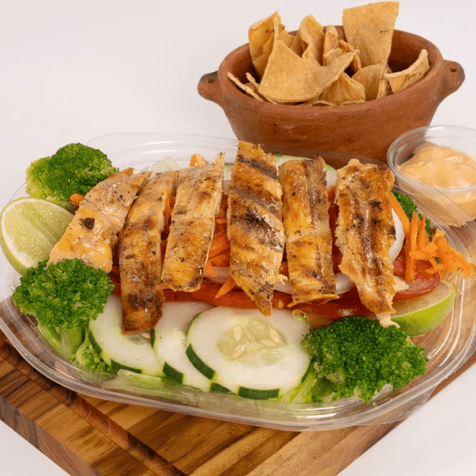 Ensalada Verde con Pollo