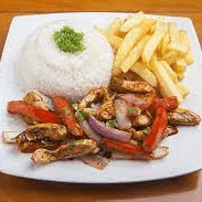 Saltado de Pollo