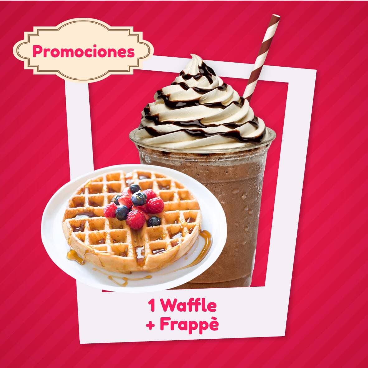 Combo-1 Waffle + Frappe