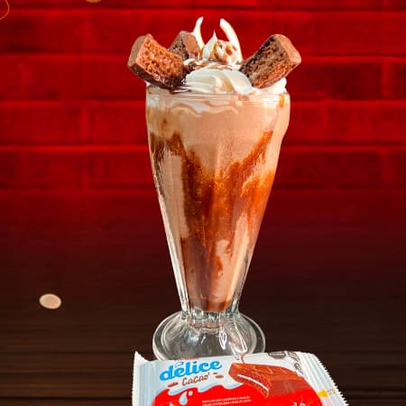 Malteada de Kinder Delice