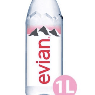 Agua Evian 1000ml (francia)