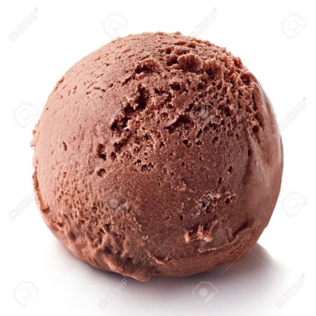 BOLA DE HELADO CHOCOLATE