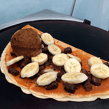 Crepe DLC/LCH Platano Helado Chocolate