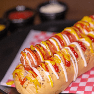 Combo Hot Dog Americano + Papas + Gaseosa 250 Ml