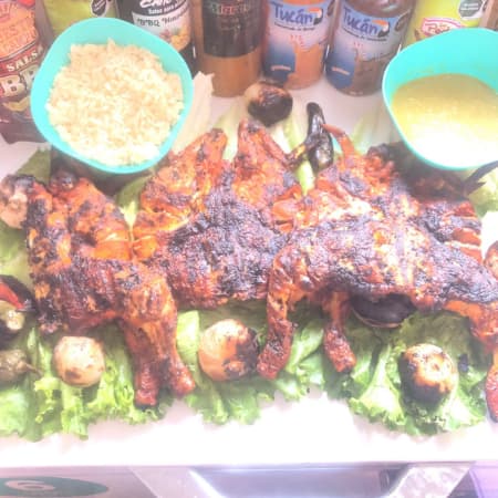 Pollo al Carbón Mango Habanero