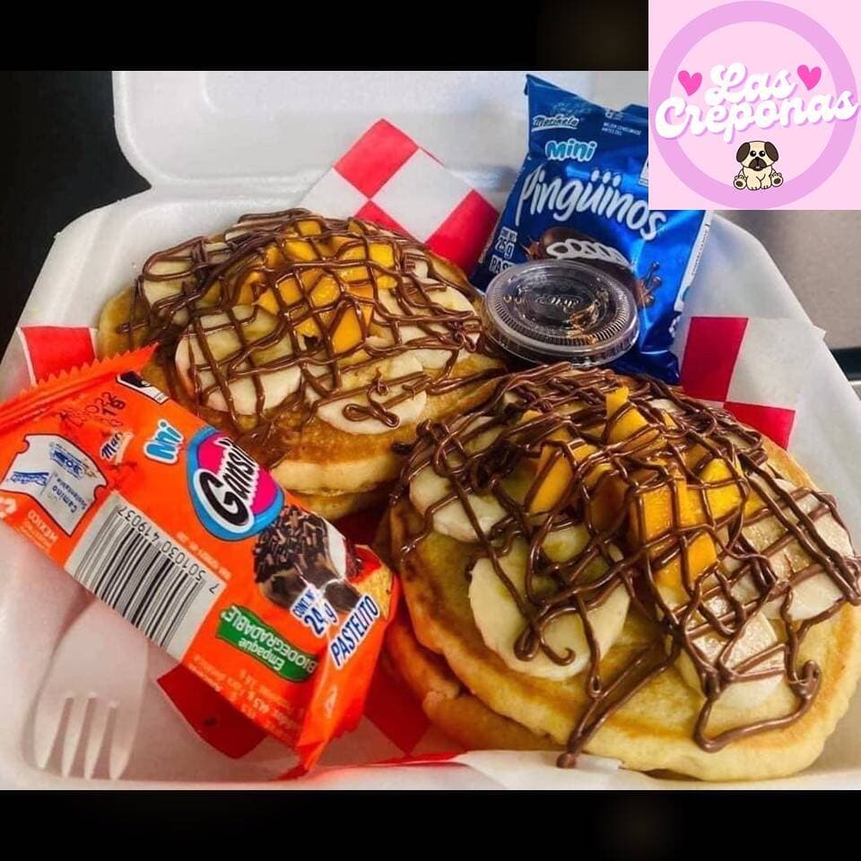 6 Hotcakes Chicos y 1 Pingüino o Gansito Mini