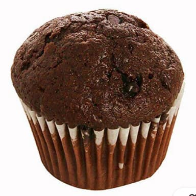 Muffin De Chocolate Con Helado