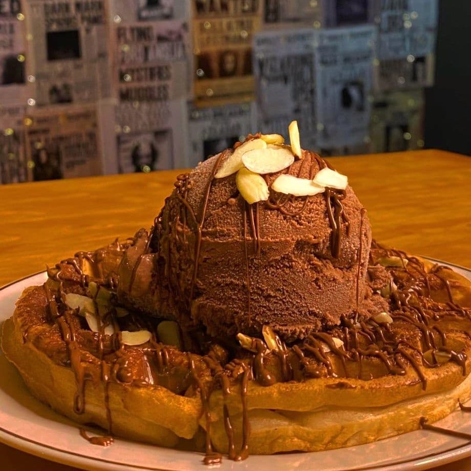 Waffle de Chocolate