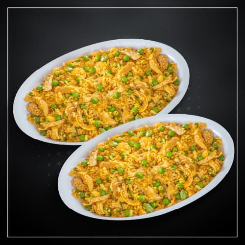 Combo Pareja Dos Arroz con Pollo Calidosos