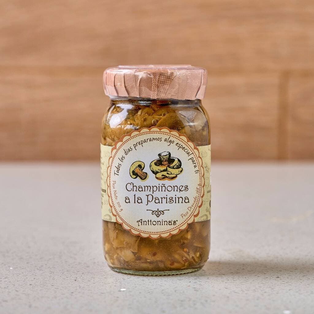 Champiñones a la Parisina