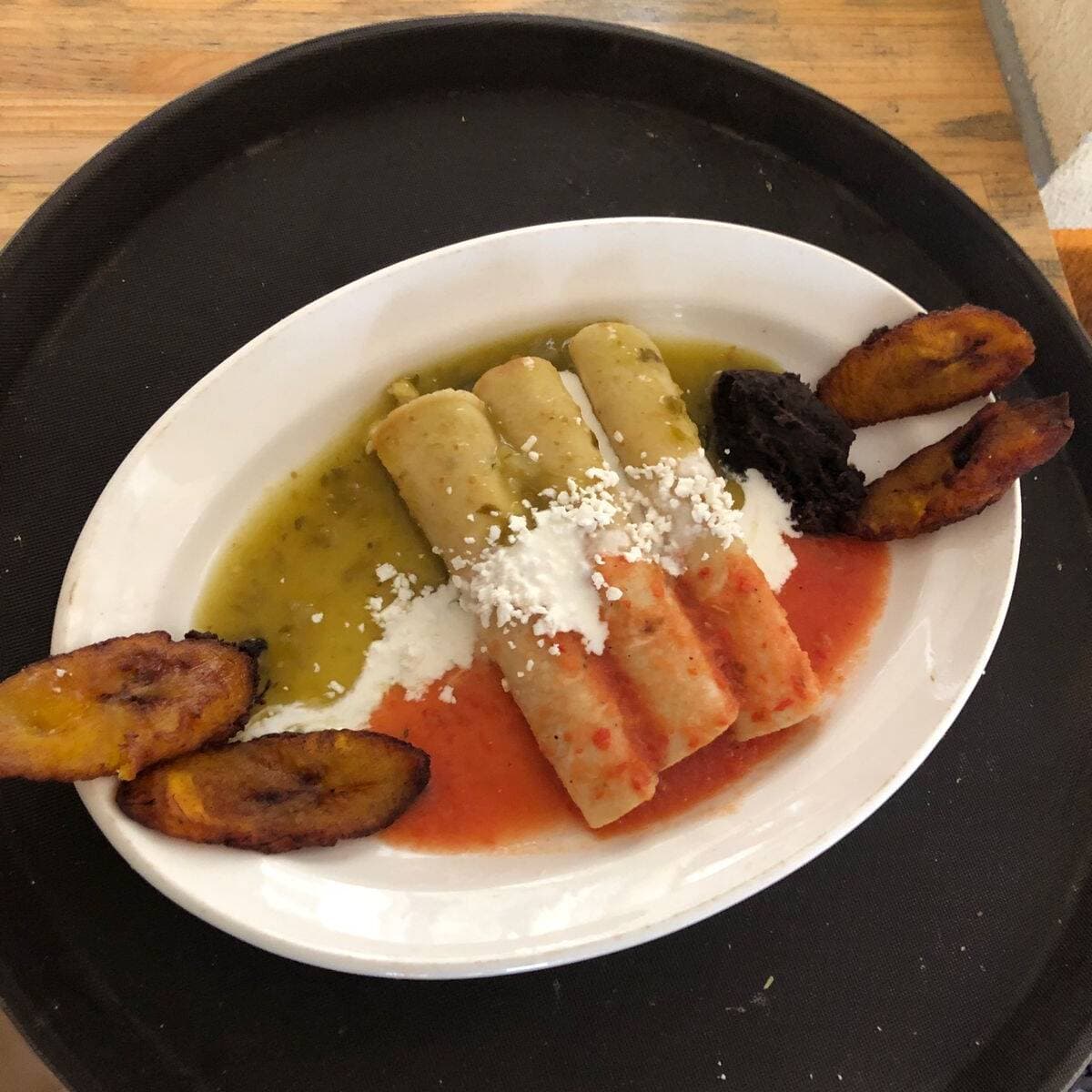 Enchiladas Suizas de Pollo