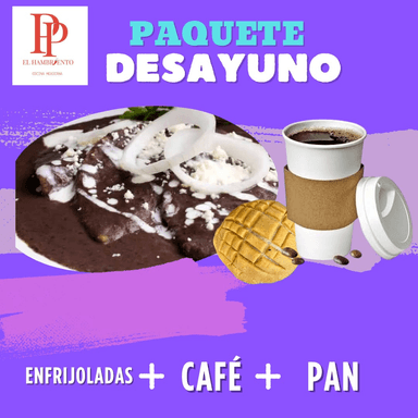 DESAYUNO ENFRIJOLADAS